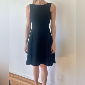 Lafayette 148 100% Wool Sleeveless  A Line Dress